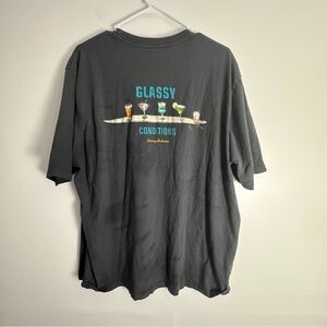Tommy Bahama Glassy Conditions Graphic T-Shirt Men’s XL | Beach Bar Cocktail Tee